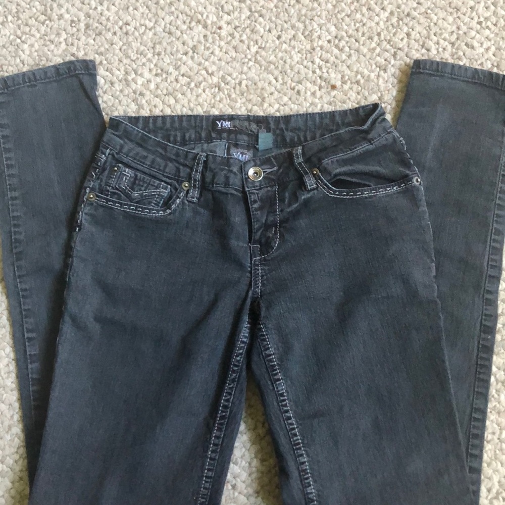 YMI Off-Black Skinny Jeans